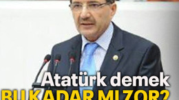 Atatürk demek bu kadar mı zor?